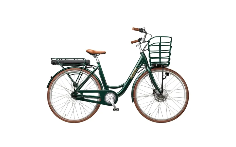 Mustang augusta electric 28 electric bike with 7 gear - racing green
