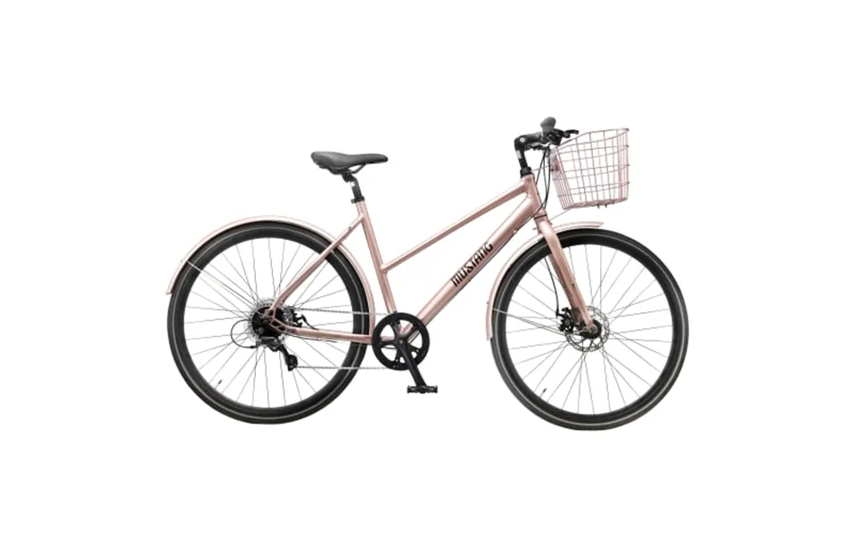 Mustang avalon 28 lady's bike with 8 gear - rose gold