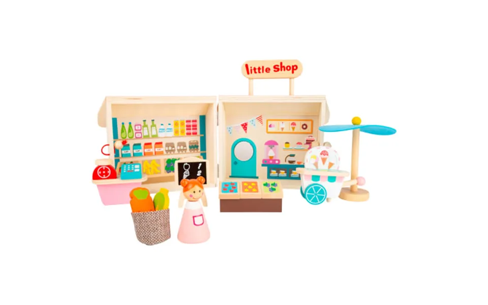 Small foot play set - grocery store past, the laws ice cream shop