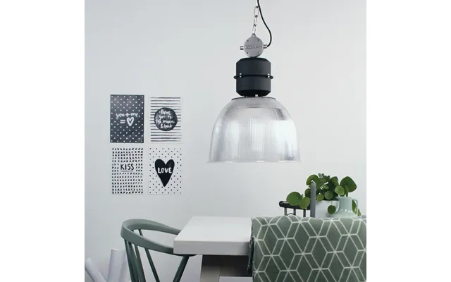 Danko - Pendel I Metal Og Plastic Skærm product image