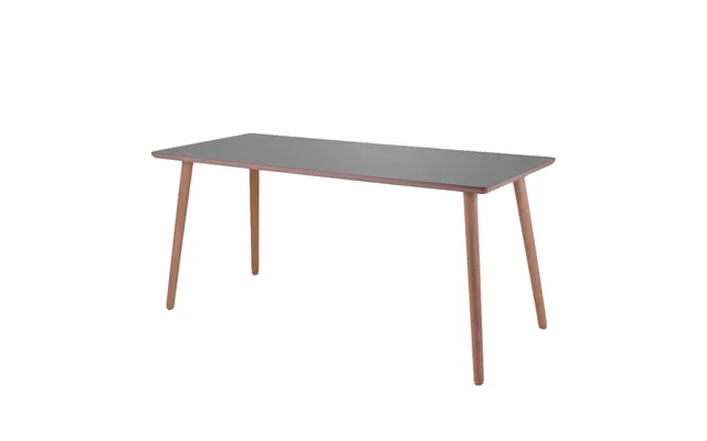 Dimm - Desk, Dark Gray Hpl, Oaks Legs 140 X 70 Cm Dark Gray Laminate product image