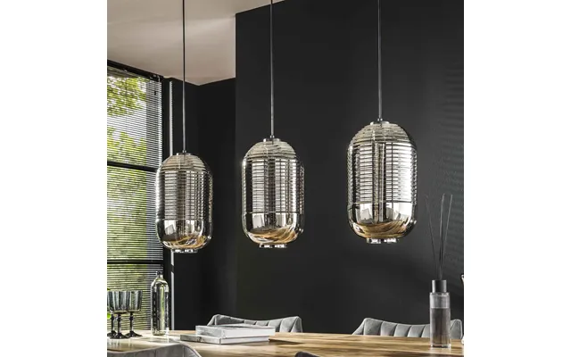 Monte-c - Loftlampe I Forkromet Glas Levering Uden Pære