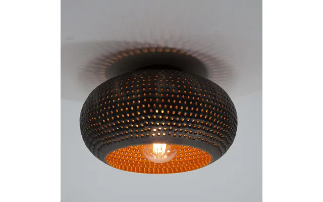 Perfora - Plafond Lampe I Sort-brun Metal Levering Uden Pære product image
