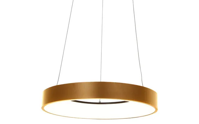 Anillo - Loftlampe Med En Ring Af Metal Og Glas, 4 Slags Finish Metal