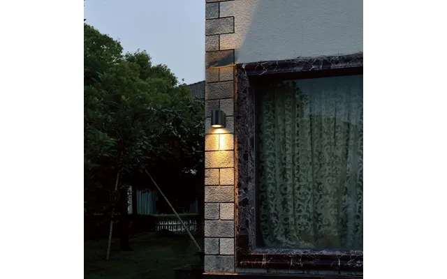 Burlata - Udendørslampe I Metal, Rundt Design Højde 8 Cm.