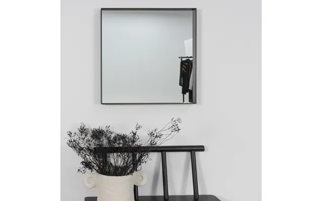 Fugaz - Spejl I Sort Metal, 60 X 60 Cm. product image
