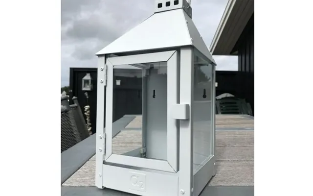 Marco - Lanterne Til Væg, 5 Farver, 17 X 17 X 36,5 Cm Galvaniseret