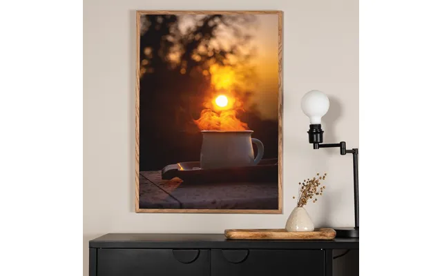 Morning Coffee - Vælg Mellem Fire Plakat Størrelser 70 X 100 Cm
