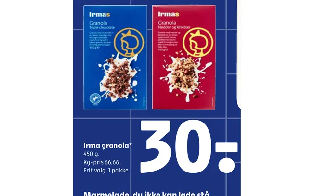 Irma granola product image