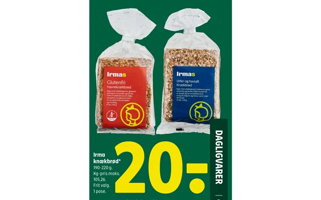 Irma crispbread product image