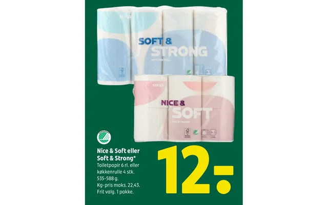 Nice & soft or soft & stronghold product image