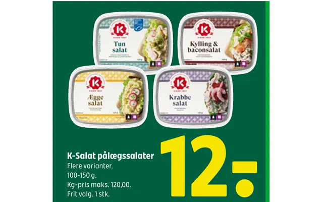 K-salat Pålægssalater product image