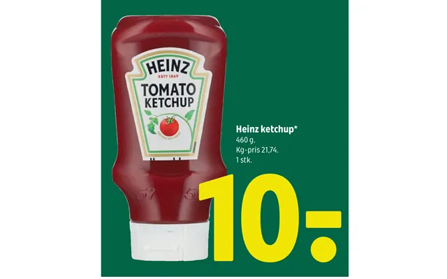 Heinz ketchup product image