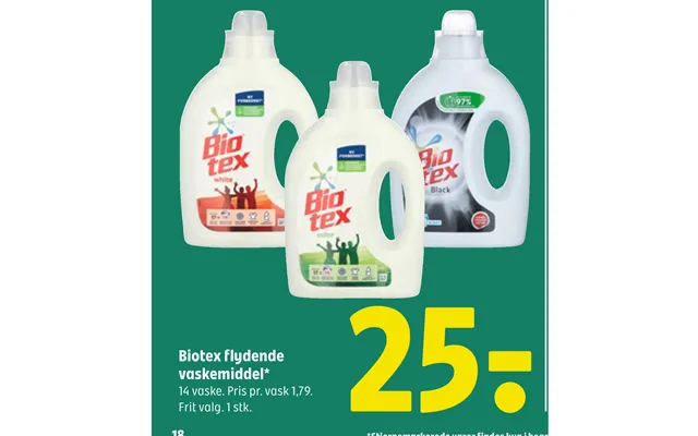 Biotex Flydende Vaskemiddel product image