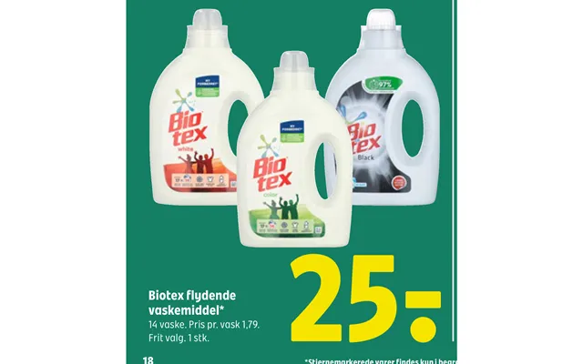 Biotex Flydende Vaskemiddel product image