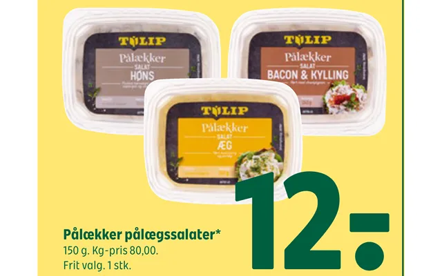 Pålækker Pålægssalater product image