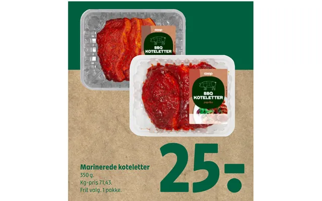 Marinerede Koteletter product image