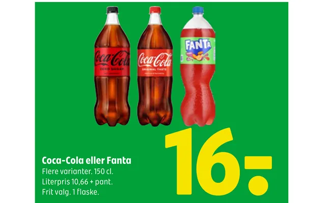 Coca-cola Eller Fanta product image