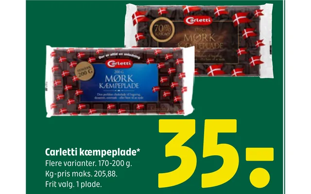 Carletti Kæmpeplade product image