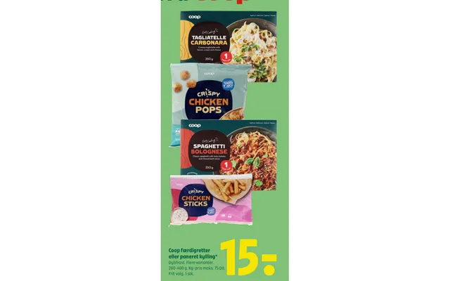 Coop Færdigretter Eller Paneret Kylling product image
