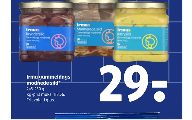 Irma old-fashioned bare herring product image