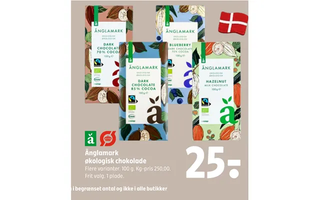 Änglamark Økologisk Chokolade