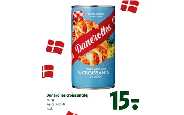Danerolles Croissantdej