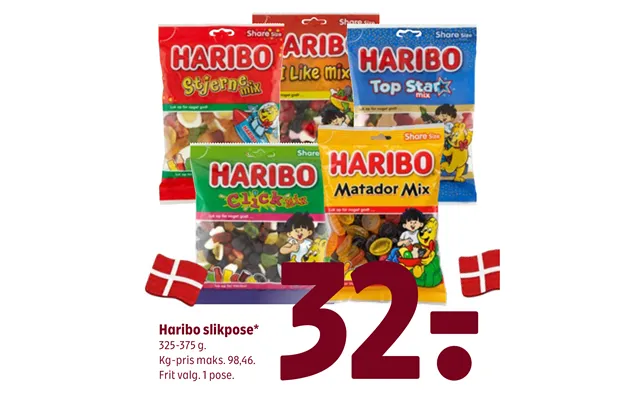 Haribo Slikpose