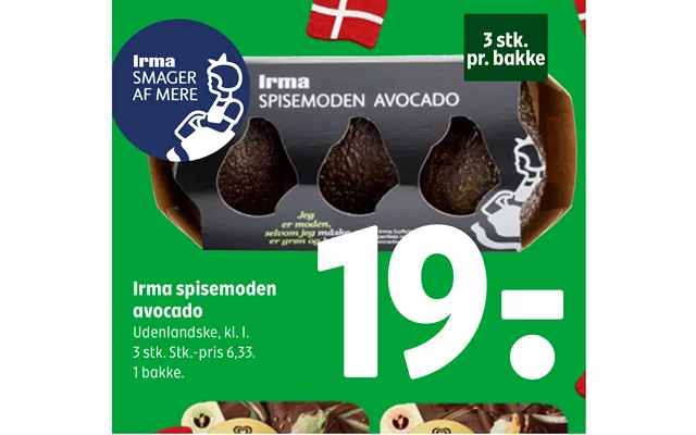 Irma Spisemoden Avocado