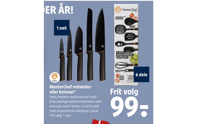 Masterchef Redskabseller Knivsæt