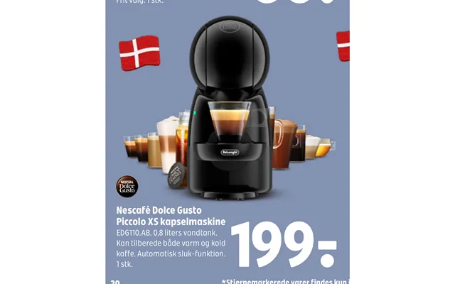 Nescafé Dolce Gusto Piccolo Xs Kapselmaskine