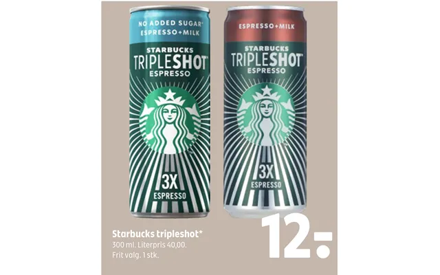 Starbucks Tripleshot