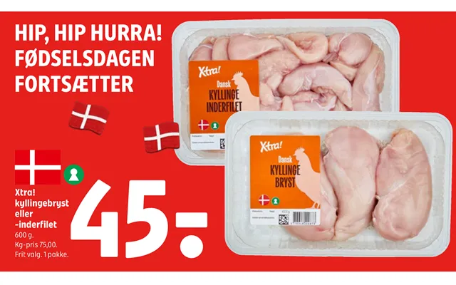 Kyllingebryst Eller -inderfilet