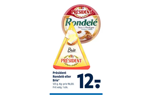 Président Rondelé Eller Brie