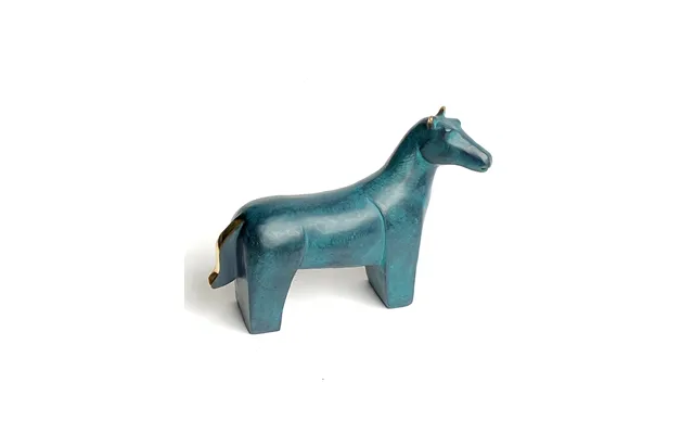 Hest - Bronzeskulptur Med Hest Styrke Og Skønhed
