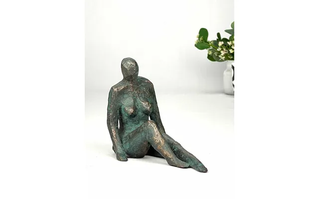 Kvinde Ii Bronzeskulptur Med Kvindefigur Skønhed Og Harmoni