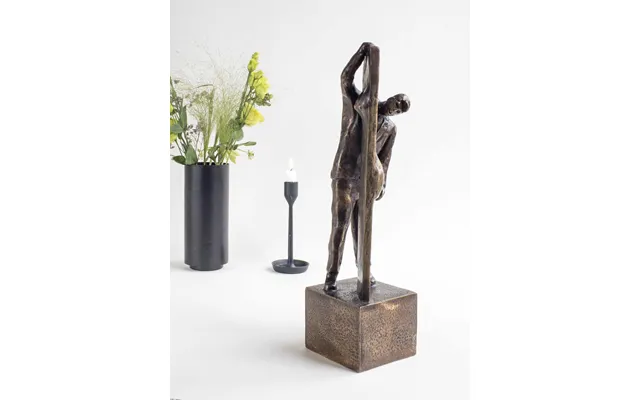 Sagen Set 2 Sider Bronzeskulptur Perspektiv