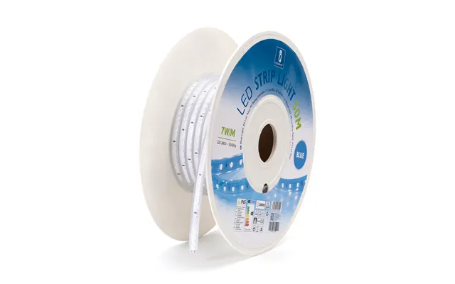Blå Led Strip - Lys02 2835-120 8mm, 50m product image