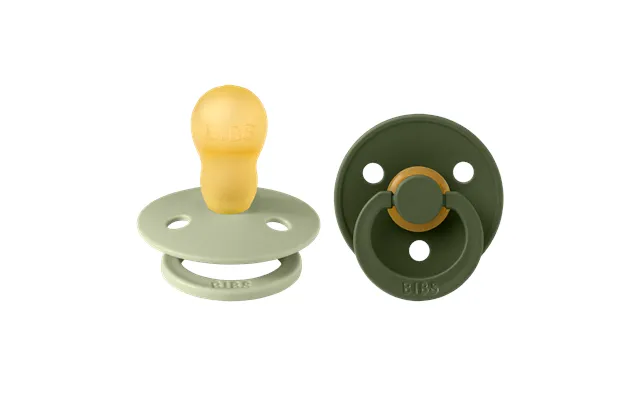 Bibs Colour 2-pak Sage Hunter Green Size 3 2 Stk product image