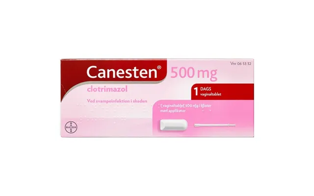 Canesten 500 Mg 1 Paragraph Vaginal Tablets product image