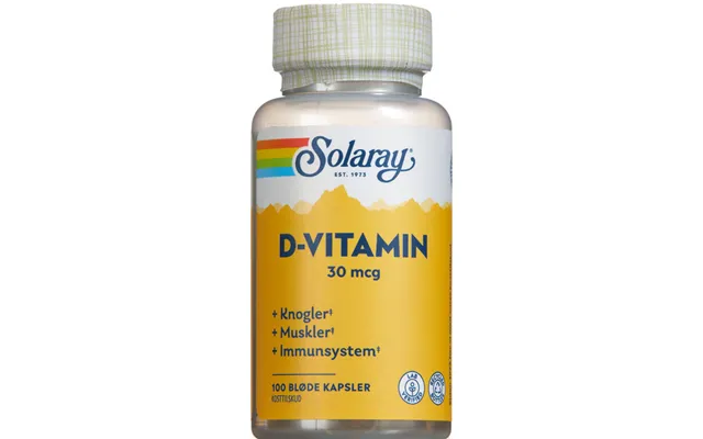 Solaray D Vitamin 30 G Supplements 100 Paragraph product image