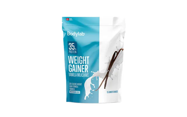 Bodylab Weight Gainer Vanilje Milkshake 1,5kg