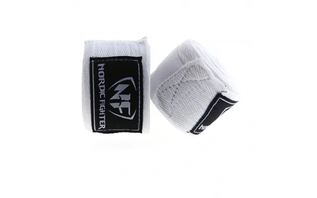 Nordic Fighter Cotton Hand Wraps Hvid 4,5m