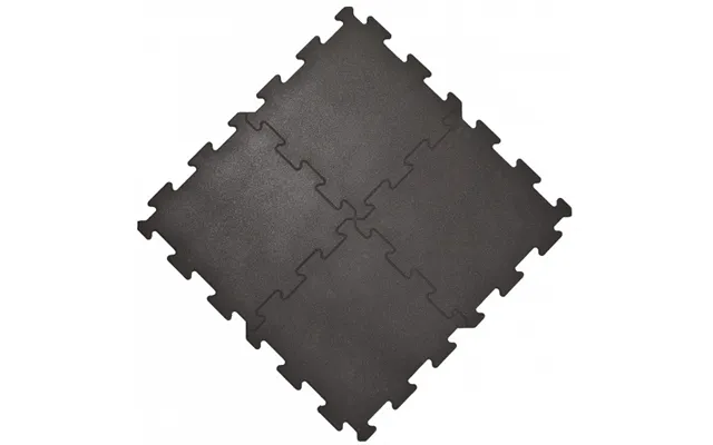 Nordic Fighter Gummi Floor Guards Fitnessgulv All Black 30mm