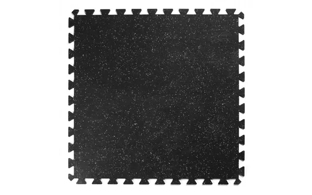 Nordic Fighter Gummi Floor Guards Fitnessgulv Black White 10mm
