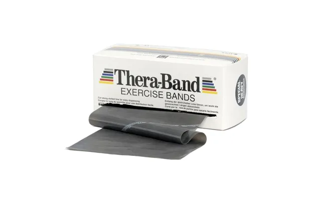Thera-band Træningselastik Bånd Level 5 Speciel Hård Sort 5,5m