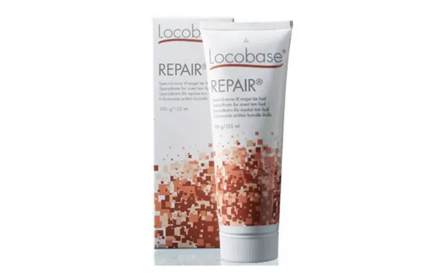 Locobase Repair Creme 63% Fedt Genopbygger Huden , 100 G. - Cremer Astma Allergi Shoppen