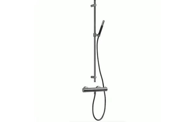Tapwell Evm168-150 Zsal300 Brusesæt - Brushed Black Chrome product image