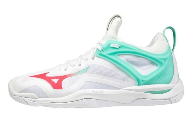 Mizuno Wave Mirage 3 Dame Hvid Turkis - Old