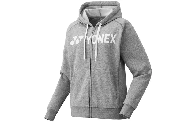 Yonex Full Zip Club Team Hoodie Ym0018ex Grå
